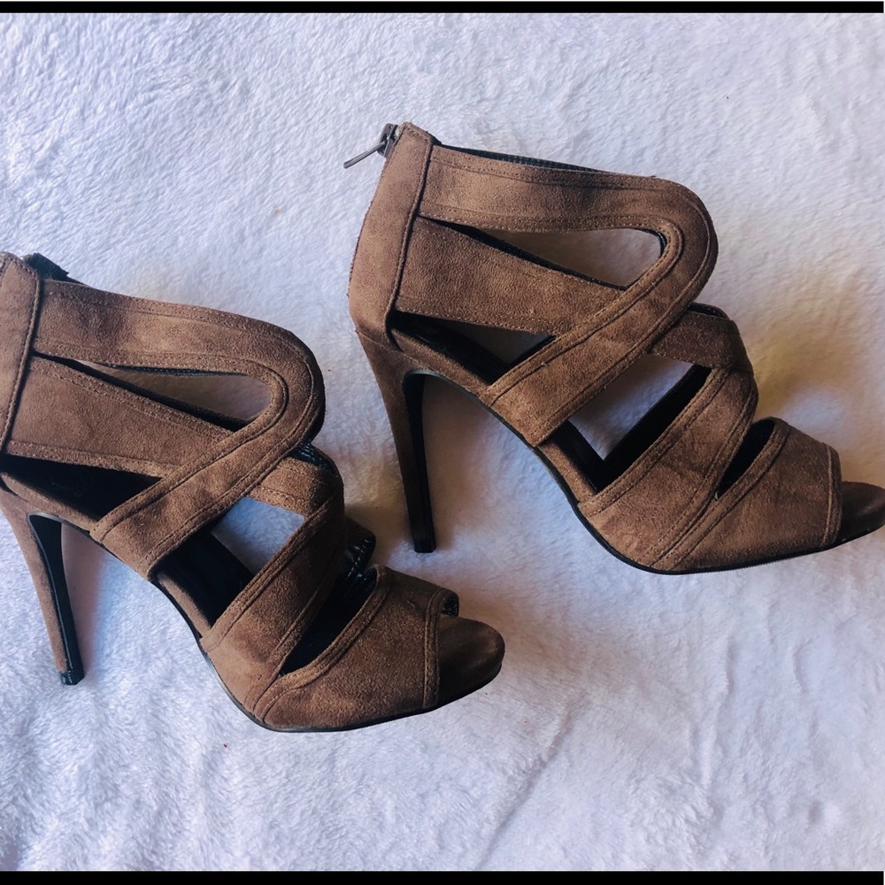 Brown heels